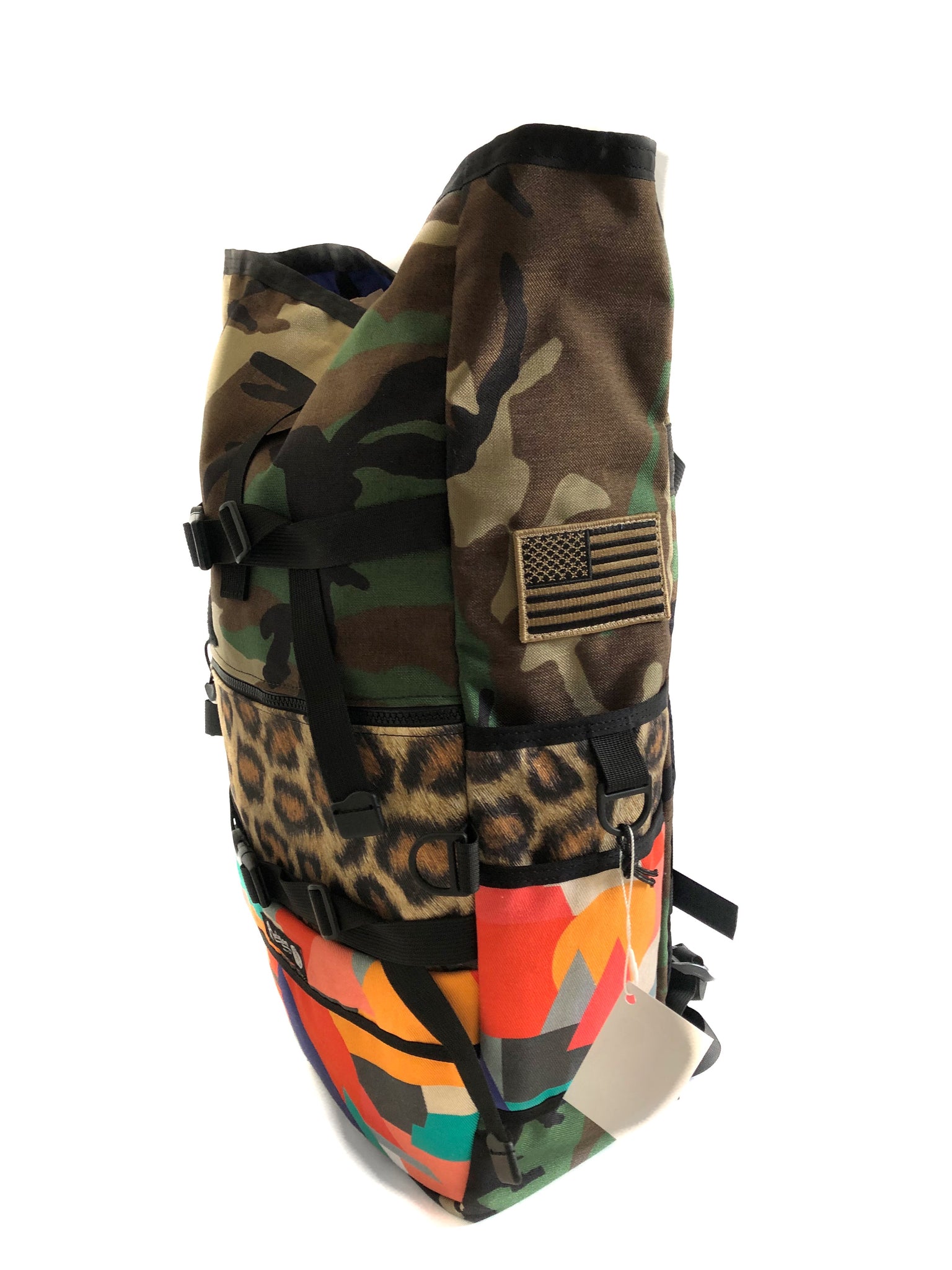 Nike orange camo shop backpack